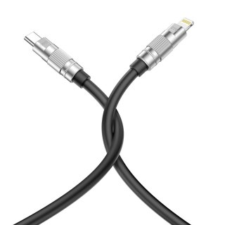 XO KABEL NB-Q228A USB-C/Lightning 1m 27W CZARNY