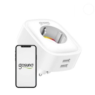 INTELIGENTNE GNIAZDKO WIFI GOSUND SP112 2xUSB WHITE