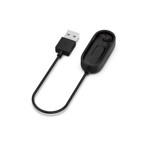 ŁADOWARKA USB MI BAND / SMART BAND M4 BLACK / CZARNY, 20CM