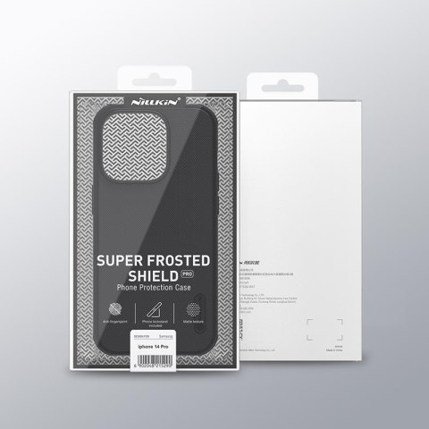 NILLKIN super frosted shield PRO IPHONE 14 PRO BLACK / CZARNY