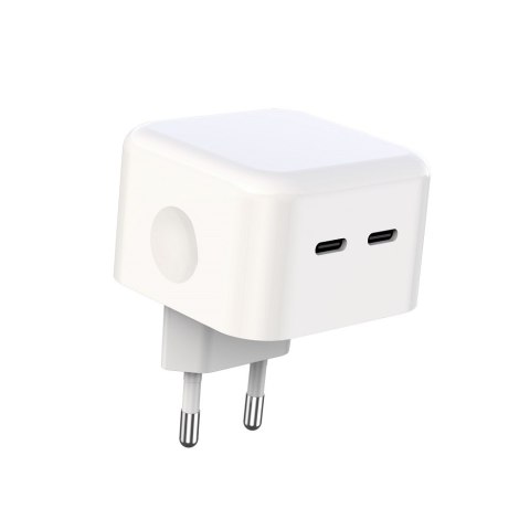 XO ładowarka sieciowa L102 PD 35W 2x USB-C WHITE