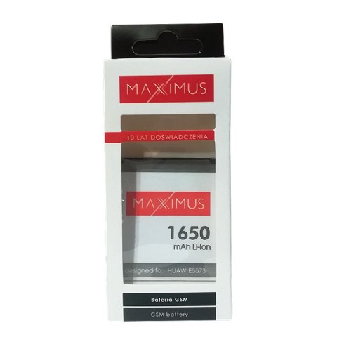 Bateria MAXXIMUS HUAWEI E5573 LTE 4G 1650mAh modem HB434666RBC