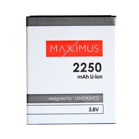 Bateria MAXXIMUS LENOVO K5/C2/K5+ 2250mAh BL259