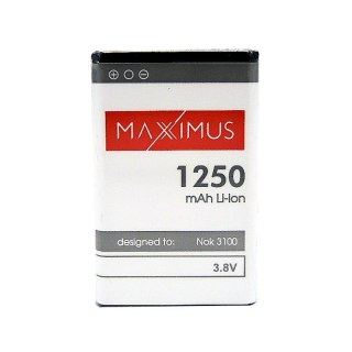 Bateria MAXXIMUS NOKIA 3100 1250mAh Li-Ion 3650/3100N BL-5C