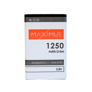 Bateria MAXXIMUS NOKIA 6100 1250mAh Li-Ion BL-4C