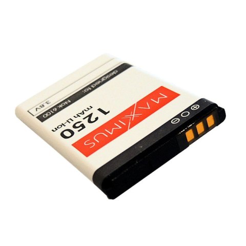 Bateria MAXXIMUS NOKIA 6100 1250mAh Li-Ion BL-4C