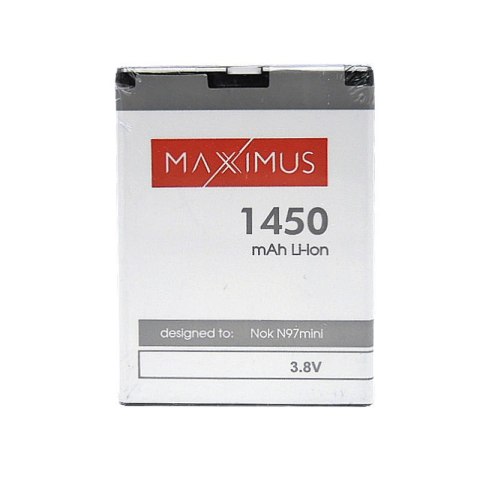 Bateria MAXXIMUS NOKIA N97mini 1450mAhLi-ion BL-4D