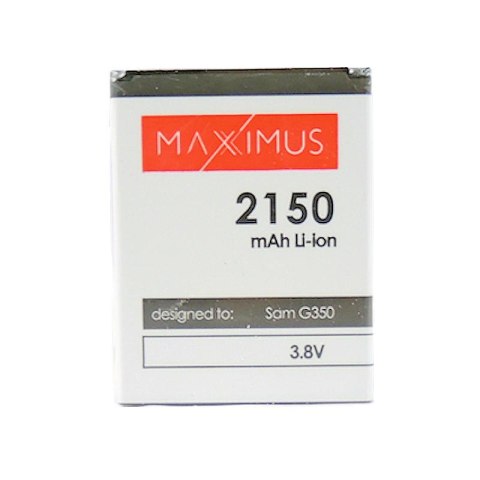 Bateria MAXXIMUS Samsung G350 CORE PLUS 2150 mAh EB-B185BE