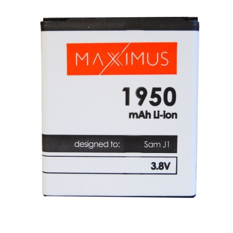 Bateria MAXXIMUS Samsung J1 1950 mAh EB-BJ100CBE