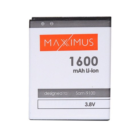 Bateria MAXXIMUS Samsung i9100 1600 mAh EB-F1A2GBU