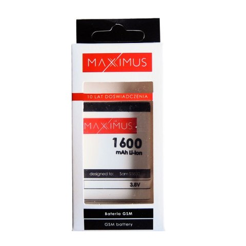 Bateria MAXXIMUS Samsung s5830 ACE 1600 mAh EB494358VU