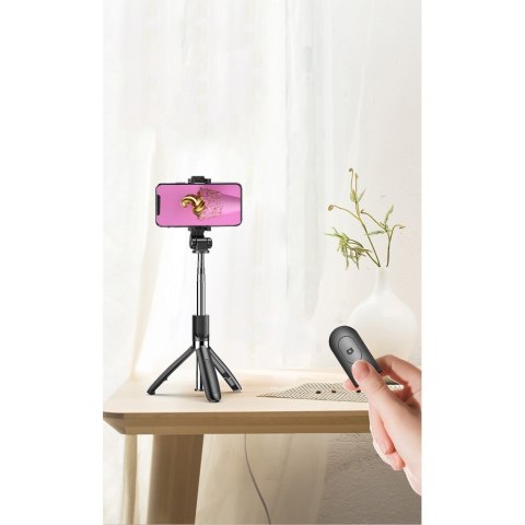 XO SELFIESTICK Bluetooth TRIPOD SS08 BLACK