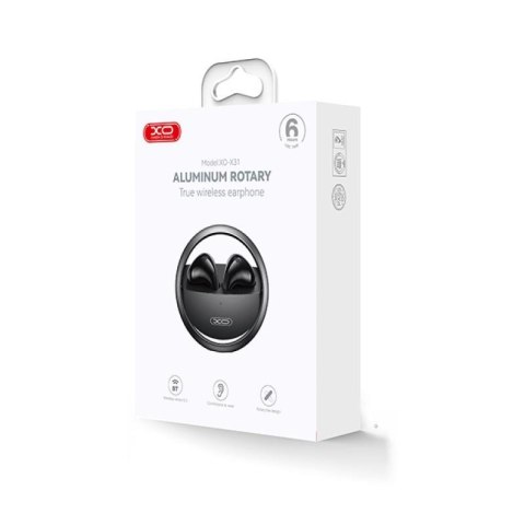 XO SŁUCHAWKI Bluetooth X31 TWS czarne