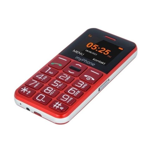 Telefon GSM myPhone Halo Easy czerwony