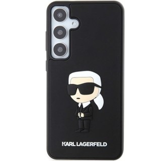 KARL LAGERFELD Samsung S24+ RUBBER IKONIK KLHCS24M3DRKINK BLACK