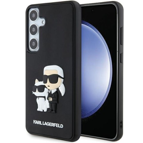 KARL LAGERFELD Samsung S24+ RUBBER KC NFT KLHCS24M3DRKCNK BLACK