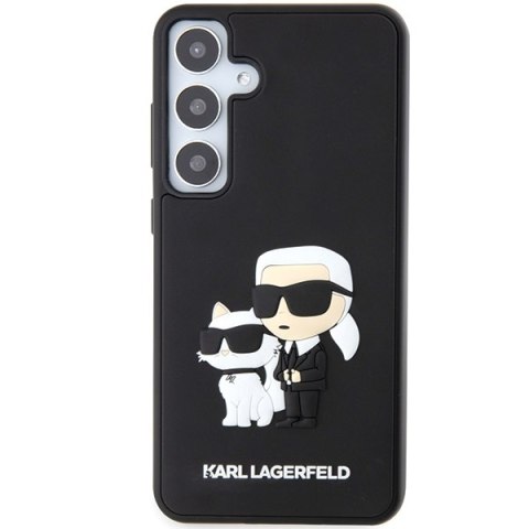 KARL LAGERFELD Samsung S24+ RUBBER KC NFT KLHCS24M3DRKCNK BLACK