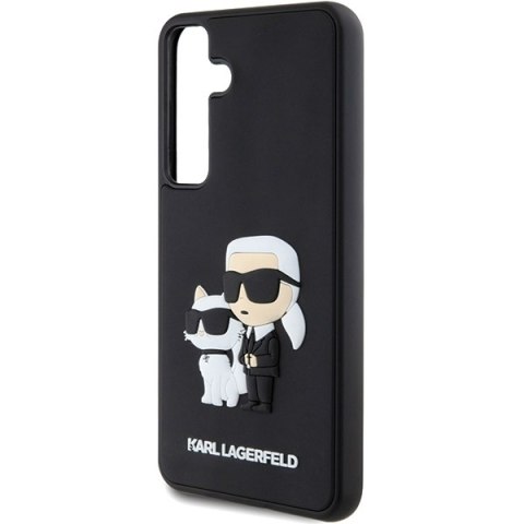 KARL LAGERFELD Samsung S24+ RUBBER KC NFT KLHCS24M3DRKCNK BLACK