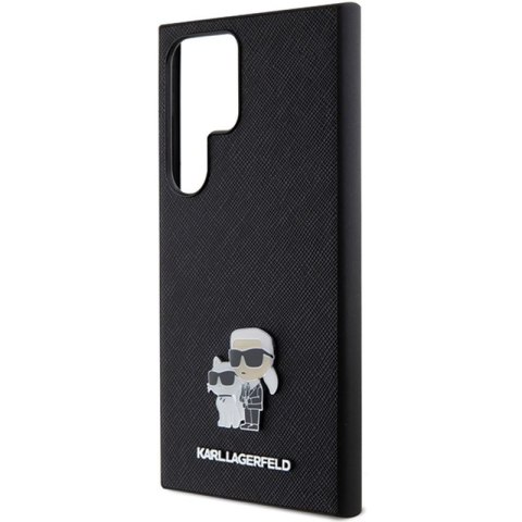 KARL LAGERFELD Samsung S24+ SAFFIANO KC PIN KLHCS24MPSAKCMPK BLACK