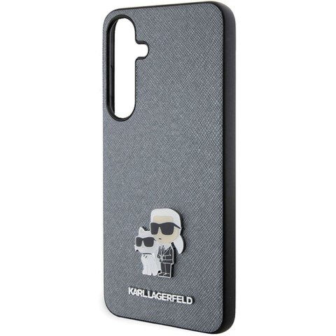 KARL LAGERFELD Samsung S24 SAFFIANO KC PIN KLHCS24SPSAKCMPG GREY