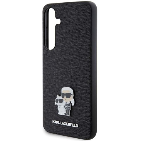 KARL LAGERFELD Samsung S24 SAFFIANO KC PIN KLHCS24SPSAKCMPK BLACK