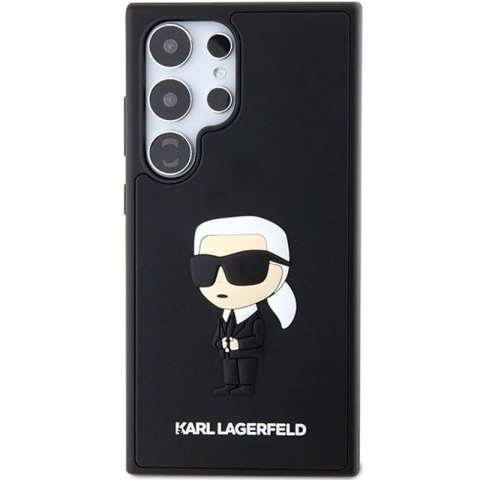 KARL LAGERFELD Samsung S24 ULTRA RUBBER IKONIK KLHCS24L3DRKINK BLACK