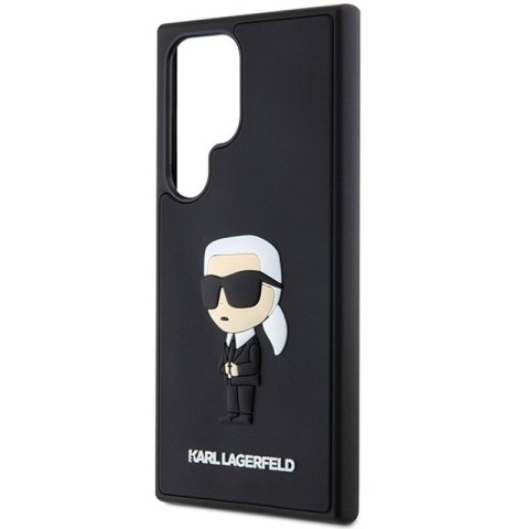 KARL LAGERFELD Samsung S24 ULTRA RUBBER IKONIK KLHCS24L3DRKINK BLACK