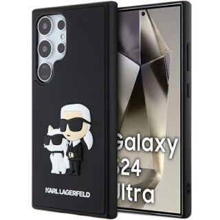 KARL LAGERFELD Samsung S24 ULTRA RUBBER KC NFT KLHCS24L3DRKCNK BLACK