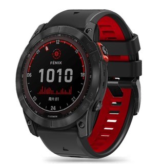 TECH-PROTECT OPASKA ICONBAND PRO GARMIN FENIX 5/6/6PRO/7 BLACK/RED