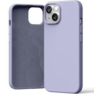 Mercury Silicon Case iPhone 16 (6.1), LAVENDER GRAY / LAWENDOWY