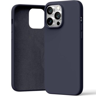 Mercury Silicon Case iPhone 16 Pro Max (6.9), NAVY / GRANATOWY