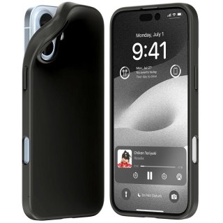 Mercury Soft Feeling Jelly Case iPhone 16 Plus (6.7), BLACK / CZARNY