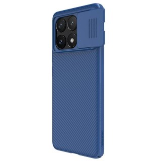 NILLKIN CAMSHIELD CASE XIAOMI REDMI NOTE K70E/POCO X6 PRO 5G, BLUE / NIEBIESKI