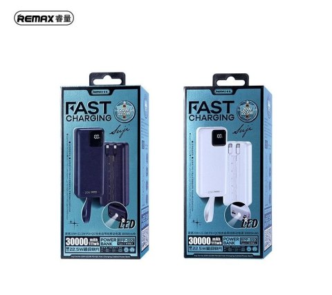 POWERBANK REMAX SUJI SERIES 30000mAh RPP-550 PD 20W+ QC 22,5W BLUE