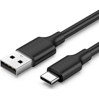 Ugreen kabel US287 60114 USB-A / USB-C 3A 0,25m czarny