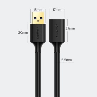 Ugreen kabel przewód przedłużacz 3M przejściówka USB 3.0 żeński-USB męski