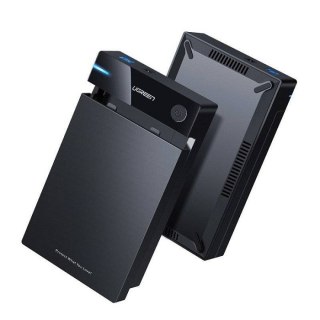 Ugreen kieszeń na dysk HDD obudowa dysku SATA 3,5 USB 3.0 czarny