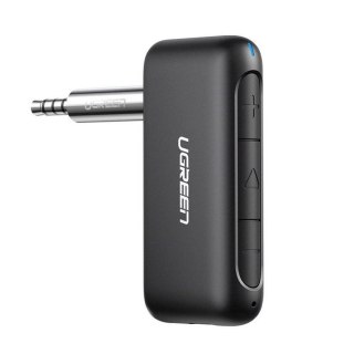 Ugreen odbiornik dźwięku Bluetooth 5.0 audio AUX mini jack do samochodu czarny