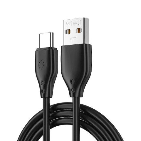 WIWU kabel Pioneer Wi-C001 USB - USB-C 2,4A 1,0m czarny