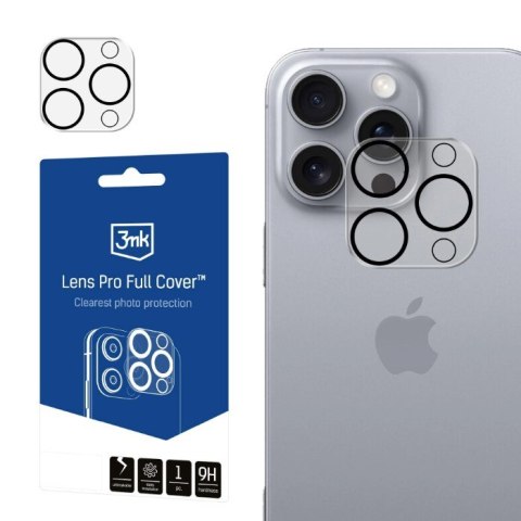 3MK LENS PROTECTION PRO FULL COVER IPHONE 16 PRO/16 PRO MAX