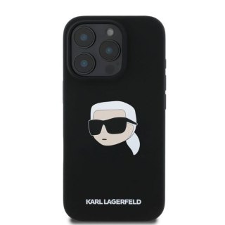 KARL LAGERFELD IPHONE 16 PRO KARL HEAD PRINT MAGSAFE KLHMP16LSKHPPLK BLACK