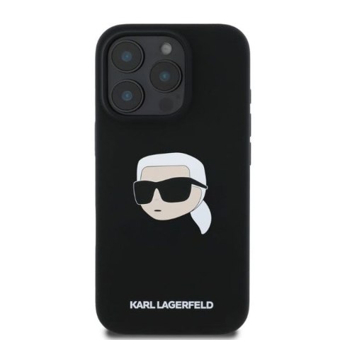 KARL LAGERFELD IPHONE 16 PRO MAX KARL HEAD MAGSAFE KLHMP16XSKHPPLK BLACK