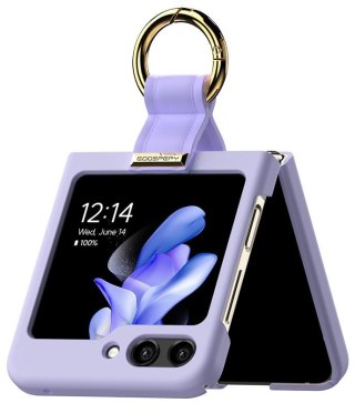 Mercury Gold Ring Case Samsung Z Flip6 LILAC PURPLE / FIOLETOWY