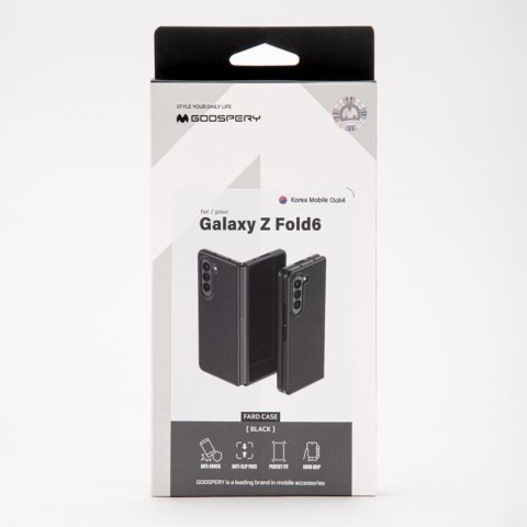 Mercury Hard Case Samsung Z Fold6 BLACK / CZARNY