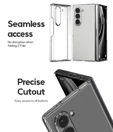 Mercury Hard PC Case Samsung Z Fold6 CLEAR / PRZEŹROCZYSTY