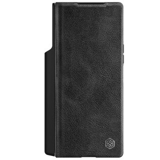 Nillkin Qin Pro Leather Case Samsung GALAXY Z FOLD 6, BLACK / CZARNY