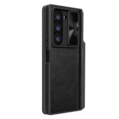 Nillkin Qin Pro Leather Case Samsung GALAXY Z FOLD 6, BLACK / CZARNY