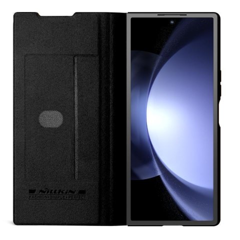 Nillkin Qin Pro Leather Case Samsung GALAXY Z FOLD 6, BLACK / CZARNY