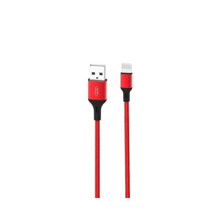 XO KABEL NB143 USB-Lightning 2,4A 1M czerwony