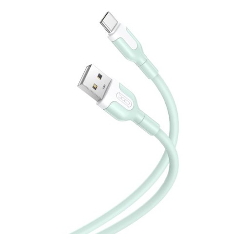 XO KABEL NB212 USB-USB-C 2,1A GREEN 1M